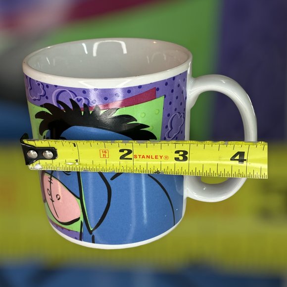 Winnie The Pooh & Eeyore Ceramic Coffee Hot Chocolate Mug Cup Pre-Owned VG+++ - Picture 9 of 11